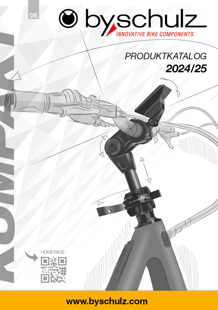Produktkataloge: by,schulz Produktkatalog Cover 2024/25